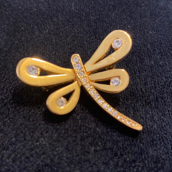 St. John Jewelry - Vintage St.John dragonfly brooch